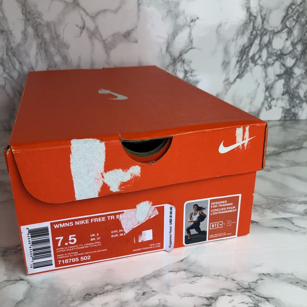 SOLD 🧡 nike // free tr flyknit training sneakers - Picture 5 of 8